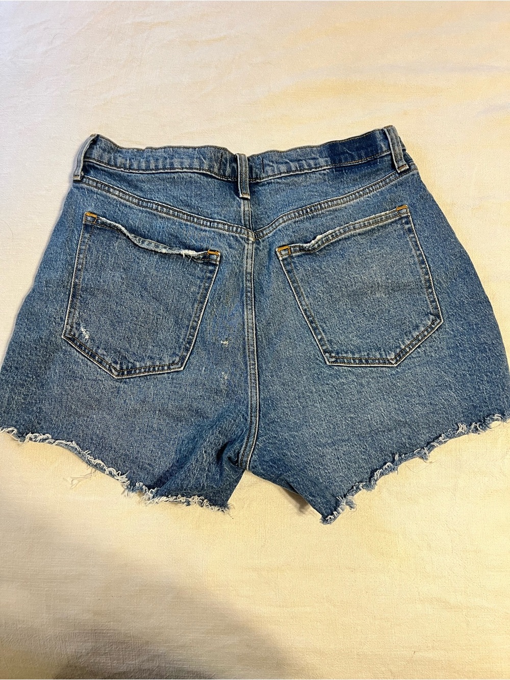Abercrombie & Fitch Curve Love 4” High Rise Mom Shorts Size 12 - Picture 5 of 5